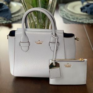 Kate Spade Satchel and matching wallet/wristlet